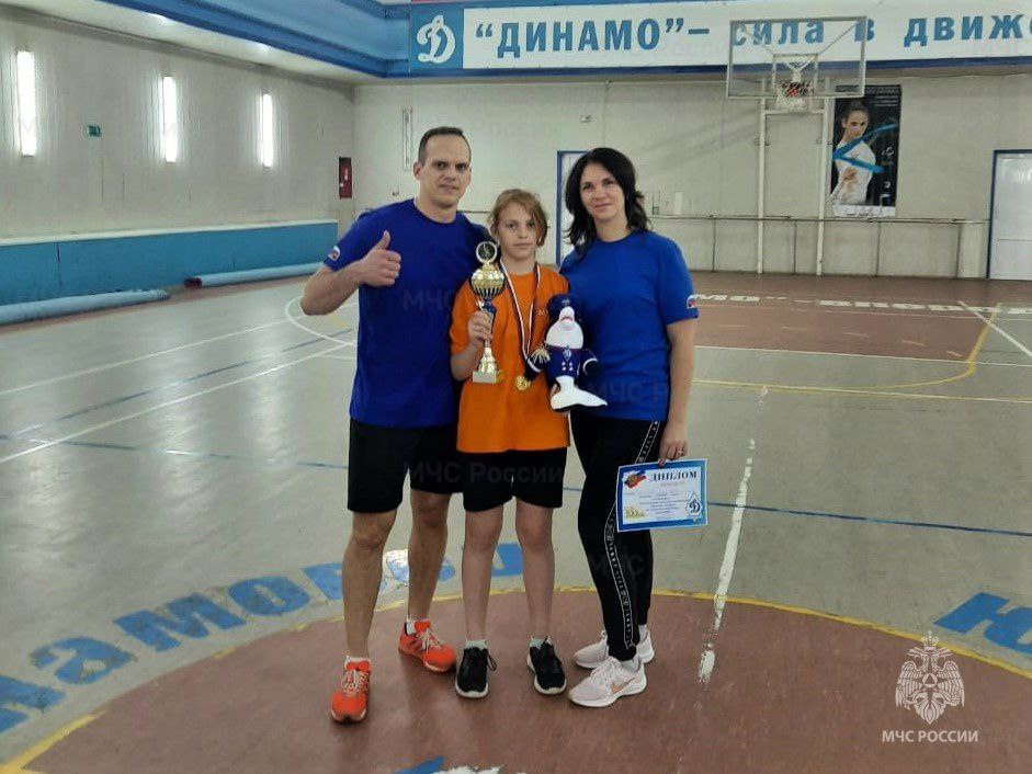 Семья волгоградского спасателя оказалась самой спортивной